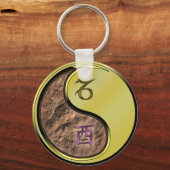 山羊座&メタルロースター キーホルダー (正面)