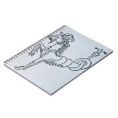 山羊座(ヤギ) 「Poeからのイラストレーション ノートブック (左側)