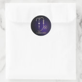 山羊座 ラウンドシール (バッグ)