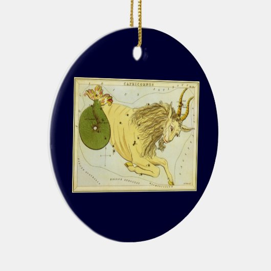 山羊座 ヴィンテージ 星座, ウラニアの鏡 セラミックオーナメント (右)