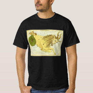 山羊座 ヴィンテージ 星座, ウラニアの鏡 Tシャツ