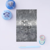 山羊座〔占星術の〕十二宮図サインイングランジ動揺してスタイル チラシ (シングル)