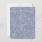 山羊座〔占星術の〕十二宮図サインオンネイビーブルーデジタル迷彩柄 (裏面)