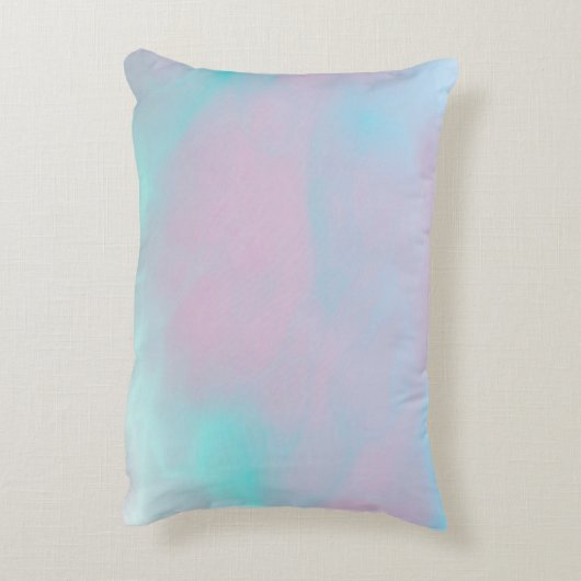 山羊座〔占星術の〕十二宮図サインオンマザーオブパールヌアクア アクセントクッション (裏面(縦))