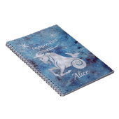 山羊座〔占星術の〕十二宮図サインスパイラルノート ノートブック (右側)