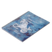 山羊座〔占星術の〕十二宮図サインスパイラルノート ノートブック (左側)