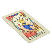 山羊座〔占星術の〕十二宮図サイン抽象芸術アートヴィンテージ マグネット (右側)