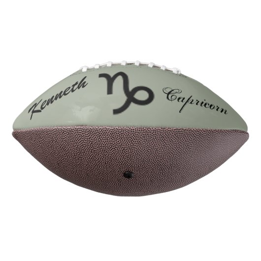 山羊座〔占星術の〕十二宮図シンボル標準by K Yoncich アメリカンフットボール (回転270)