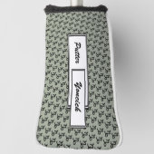 山羊座〔占星術の〕十二宮図シンボル標準by K Yoncich ゴルフヘッドカバー (回転90)