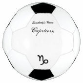 山羊座〔占星術の〕十二宮図シンボル標準by K Yoncich サッカーボール (正面)