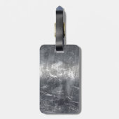 山羊座〔占星術の〕十二宮図シンボル産業スタイル ラゲッジタグ (裏面縦)