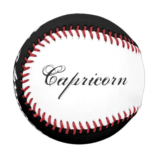山羊座〔占星術の〕十二宮図シンボル要素byケネス・ヨンチッチ 野球ボール (正面左)