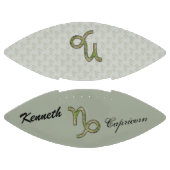 山羊座〔占星術の〕十二宮図シンボル要素by K Yoncich アメリカンフットボール (パネル)