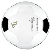 山羊座〔占星術の〕十二宮図シンボル要素by K Yoncich サッカーボール (回転)