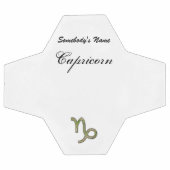 山羊座〔占星術の〕十二宮図シンボル要素by K Yoncich サッカーボール (フラット)