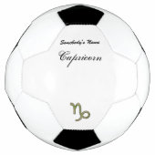 山羊座〔占星術の〕十二宮図シンボル要素by K Yoncich サッカーボール (正面)