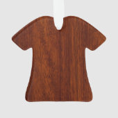 山羊座〔占星術の〕十二宮図シンボルinマホガニーウッドスタイル オーナメント (裏面)