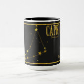 山羊座〔占星術の〕十二宮図スターサインマグ マグカップ (中央)