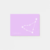 山羊座〔占星術の〕十二宮図スターサイン ポストイット (正面)