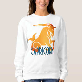 山羊座〔占星術の〕十二宮図パーソナライズされた標識 スウェットシャツ