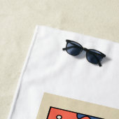 山羊座〔占星術の〕十二宮図ビーチタオル ビーチタオル (インサイチュ)