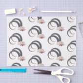 山羊座〔占星術の〕十二宮図ボー 薄葉紙 (クラフト)