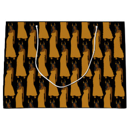 山羊座〔占星術の〕十二宮図占星術 ラージペーパーバッグ