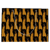 山羊座〔占星術の〕十二宮図占星術 ラージペーパーバッグ (裏面)