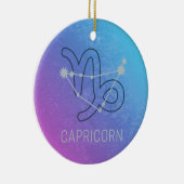 山羊座〔占星術の〕十二宮図星印占星術星座 セラミックオーナメント (右)