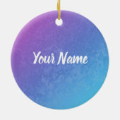 山羊座〔占星術の〕十二宮図星印占星術星座 セラミックオーナメント (裏面)