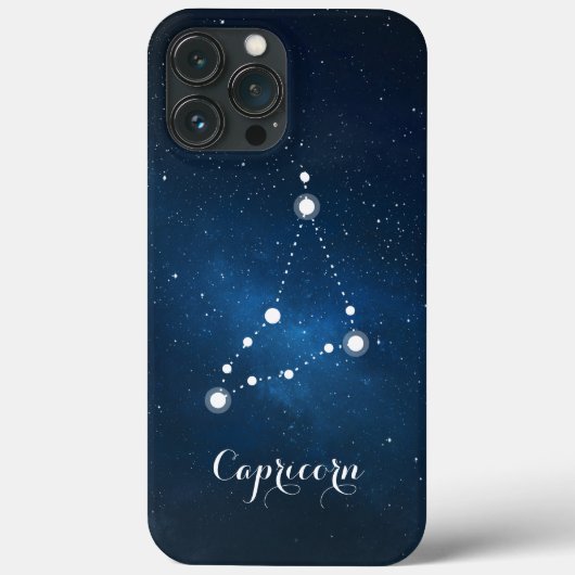 山羊座〔占星術の〕十二宮図標識コンステレーション Case-Mate iPhoneケース (裏面)