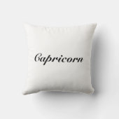 山羊座〔占星術の〕十二宮図標識占星術エレガントクラシック クッション (裏面)