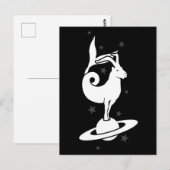 山羊座〔占星術の〕十二宮図標識 ポストカード (正面/裏面)