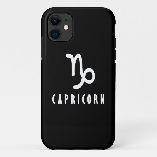 山羊座〔占星術の〕十二宮図標識 Case-Mate iPhoneケース (裏面)