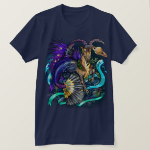 山羊座〔占星術の〕十二宮図標識 Tシャツ