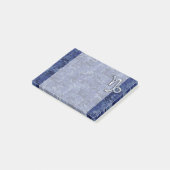 山羊座〔占星術の〕十二宮図記号オンブルーデジタル迷彩柄 ポストイット (アングル)