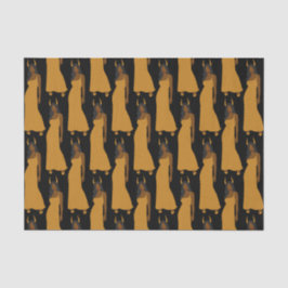 山羊座〔占星術の〕十二宮図 薄葉紙