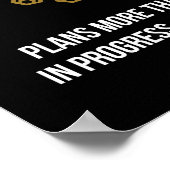 山羊座-占星術、おもしろい〔占星術の〕十二宮図サインユーモア ポスター (角)