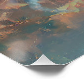 山羊座（戦略家）〔占星術の〕十二宮図看板ポスター ポスター (コーナー)