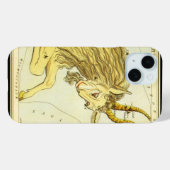 山羊座 星座 ヴィンテージ、ウラニアの鏡 Case-Mate iPhoneケース (裏面 (横))