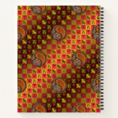 山羊座 & 木の虎年 ノートブック (裏面)