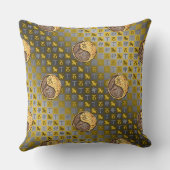 山羊座 & 火のうさぎ年 クッション (裏面)