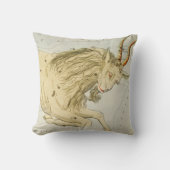 山羊座、第十占星術の〔占星術の〕十二宮図標識 クッション (正面)