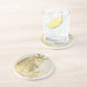 山羊座、第十占星術の〔占星術の〕十二宮図標識 コースター (側面)