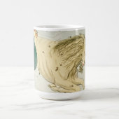 山羊座、第十占星術の〔占星術の〕十二宮図標識 コーヒーマグカップ (中央)