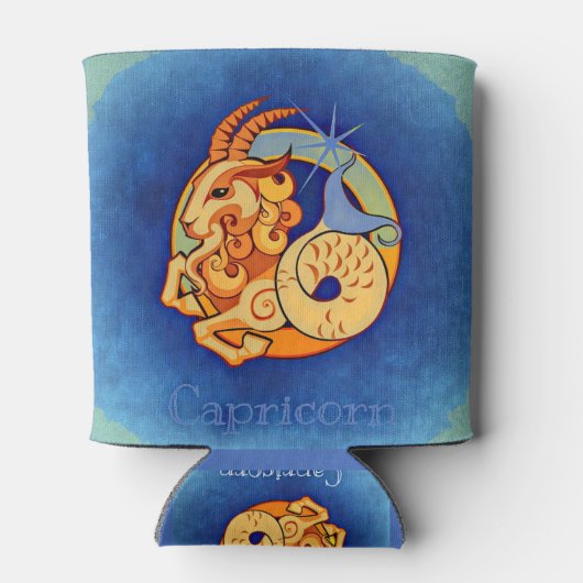 山羊座 缶クーラー (裏面)