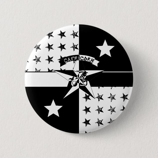 山羊座 缶バッジ (正面)
