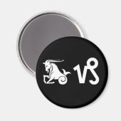 山羊座（記号付き） マグネット (正面/裏面)