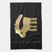 山羊座、Capricorno キッチンタオル (縦)