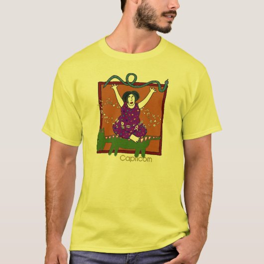 山羊座 Tシャツ (正面)